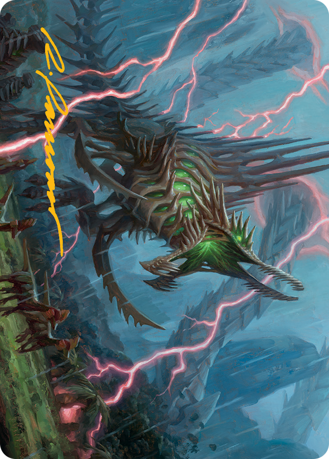Etali, Primal Sickness Art Card (Gold-Stamped Signature) [March of the Machine Art Series] | Gamers Paradise