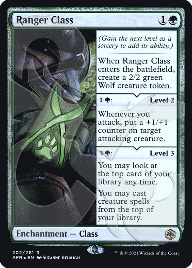 Ranger Class (Ampersand Promo) [Dungeons & Dragons: Adventures in the Forgotten Realms Promos] | Gamers Paradise
