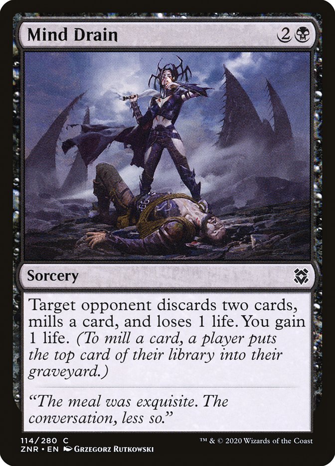 Mind Drain [Zendikar Rising] | Gamers Paradise