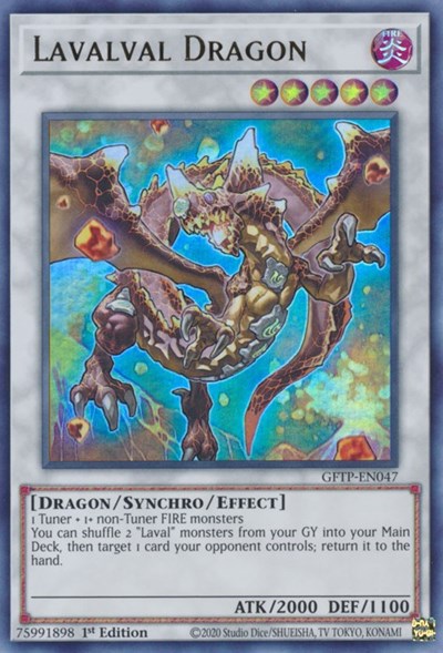 Lavalval Dragon [GFTP-EN047] Ultra Rare | Gamers Paradise