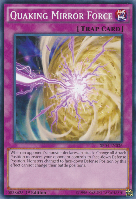 Quaking Mirror Force [SR04-EN036] Common | Gamers Paradise