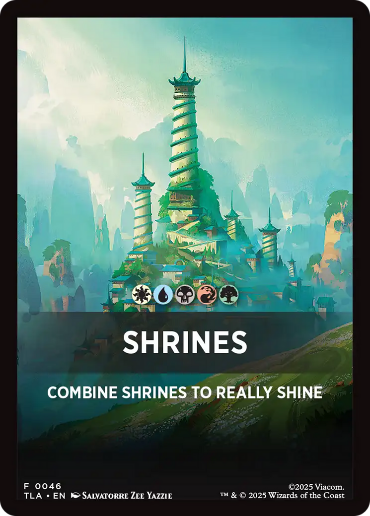 Shrines Theme Card [Avatar: The Last Airbender Tokens] | Gamers Paradise