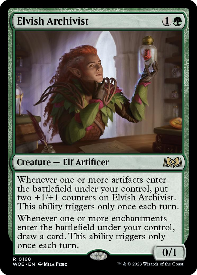 Elvish Archivist [Wilds of Eldraine] | Gamers Paradise