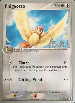 Pidgeotto (45/112) (Eeveelutions - Jimmy Ballard) [World Championships 2006] | Gamers Paradise