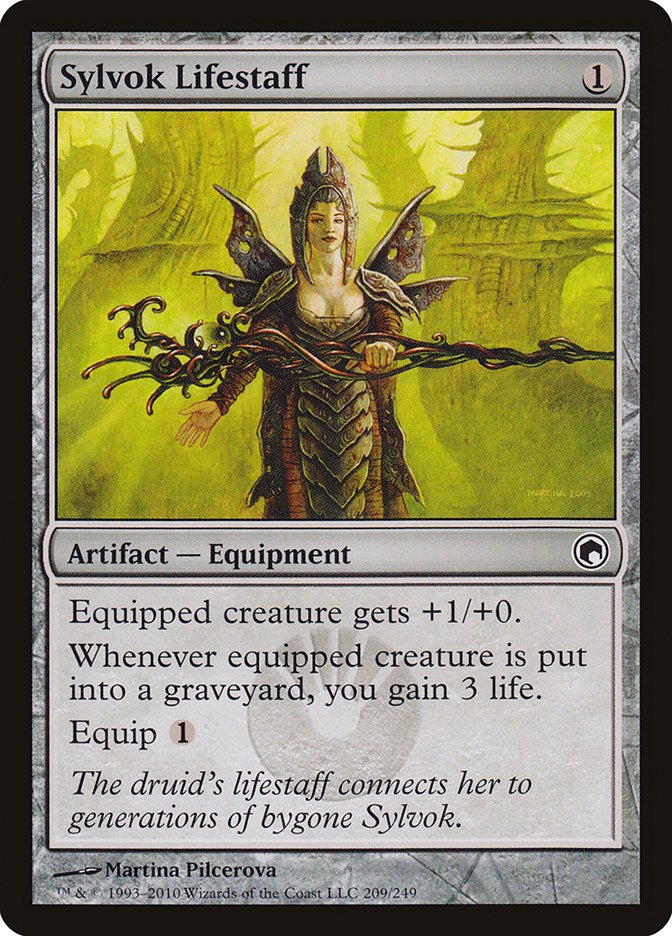 Sylvok Lifestaff [Scars of Mirrodin] | Gamers Paradise