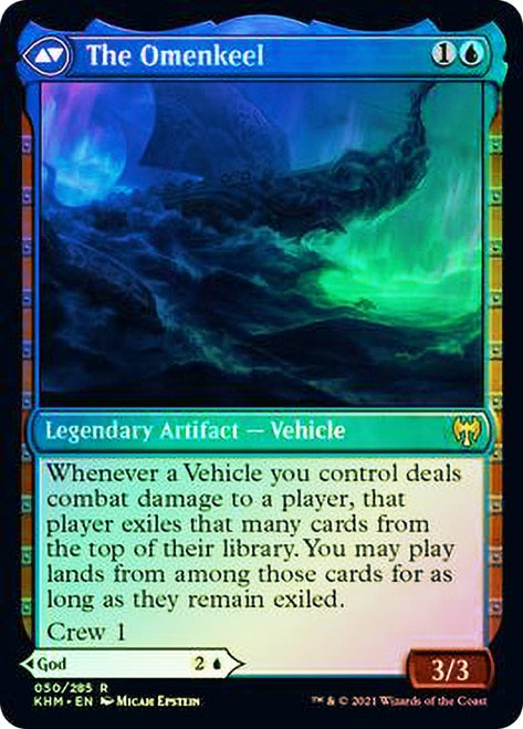 Cosima, God of the Voyage // The Omenkeel [Kaldheim Prerelease Promos] | Gamers Paradise