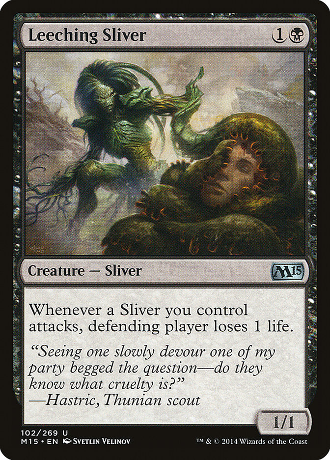 Leeching Sliver [Magic 2015] | Gamers Paradise