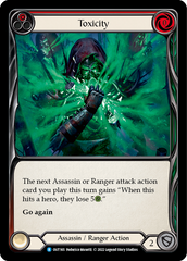 Toxicity (Red) [OUT165] (Outsiders)  Rainbow Foil | Gamers Paradise