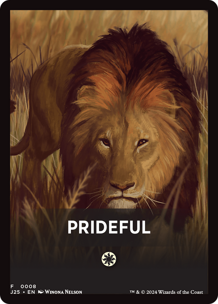 Prideful Theme Card [Foundations Jumpstart Front Cards] | Gamers Paradise