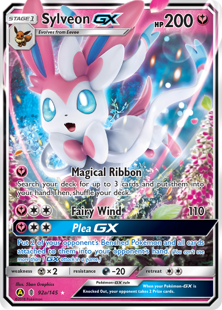 Sylveon GX (92a/145) [Alternate Art Promos] | Gamers Paradise