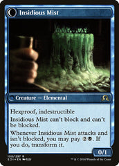 Elusive Tormentor // Insidious Mist [Shadows over Innistrad Prerelease Promos] | Gamers Paradise