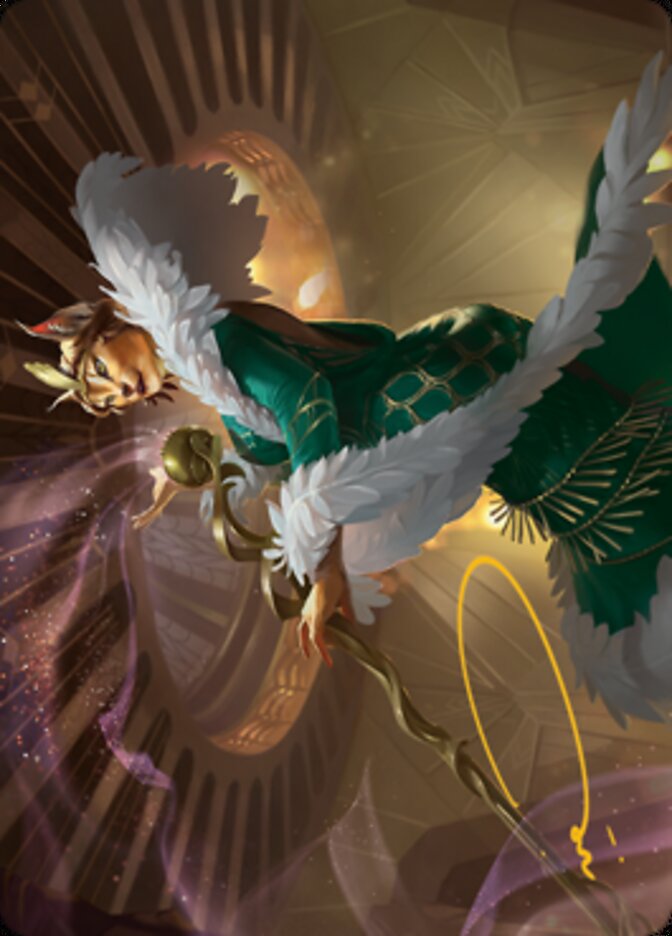 Kitt Kanto, Mayhem Diva Art Card (Gold-Stamped Signature) [Streets of New Capenna Art Series] | Gamers Paradise