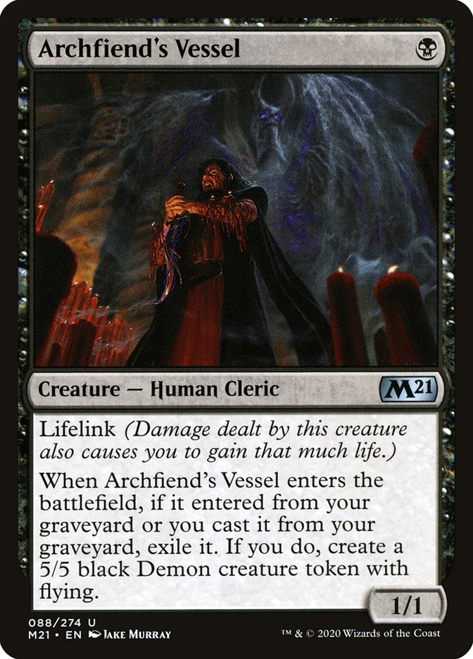 Archfiend's Vessel [Core Set 2021] | Gamers Paradise