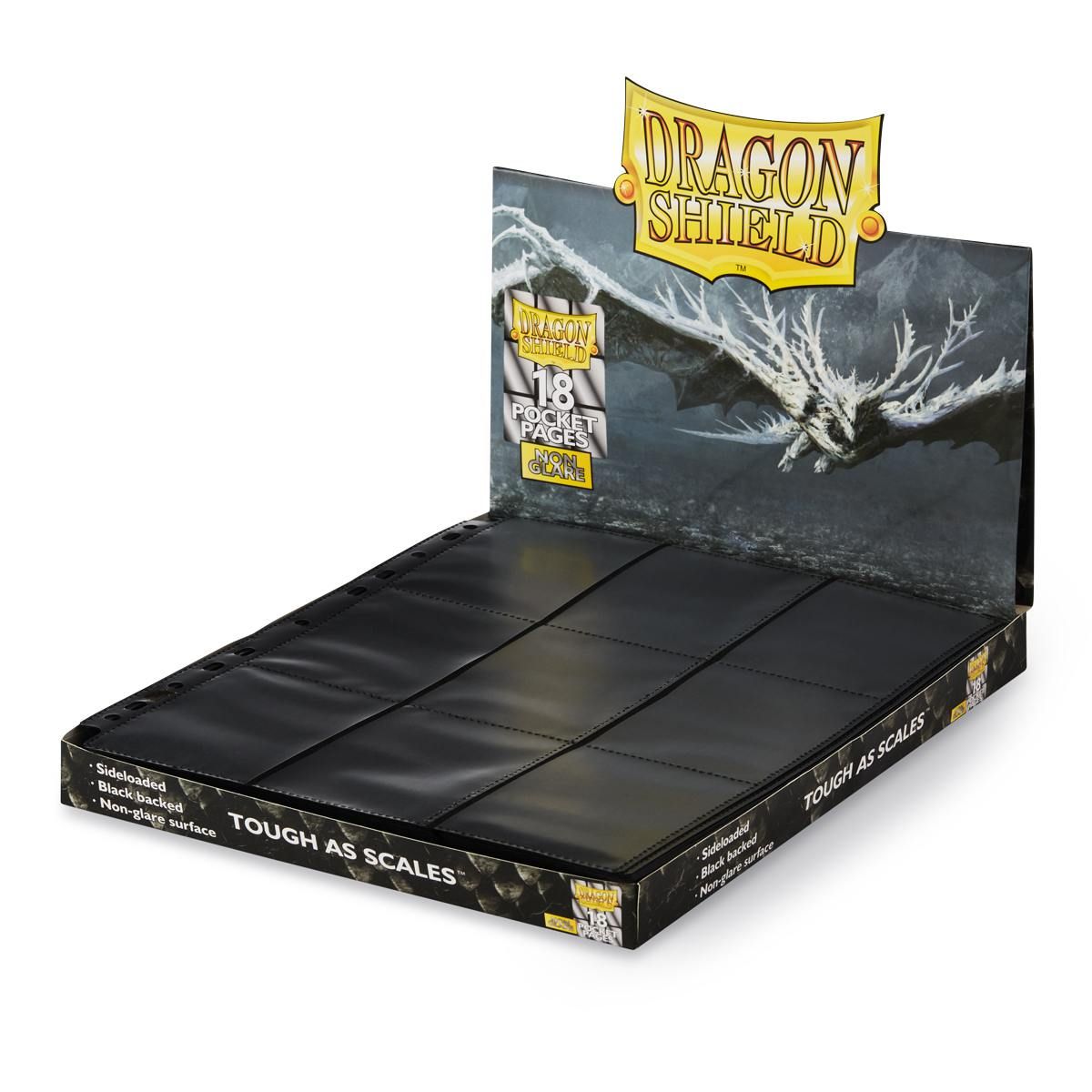 Dragon Shield: 18-Pocket Pages - Double Sided (Side-Loaded Non-Glare) | Gamers Paradise