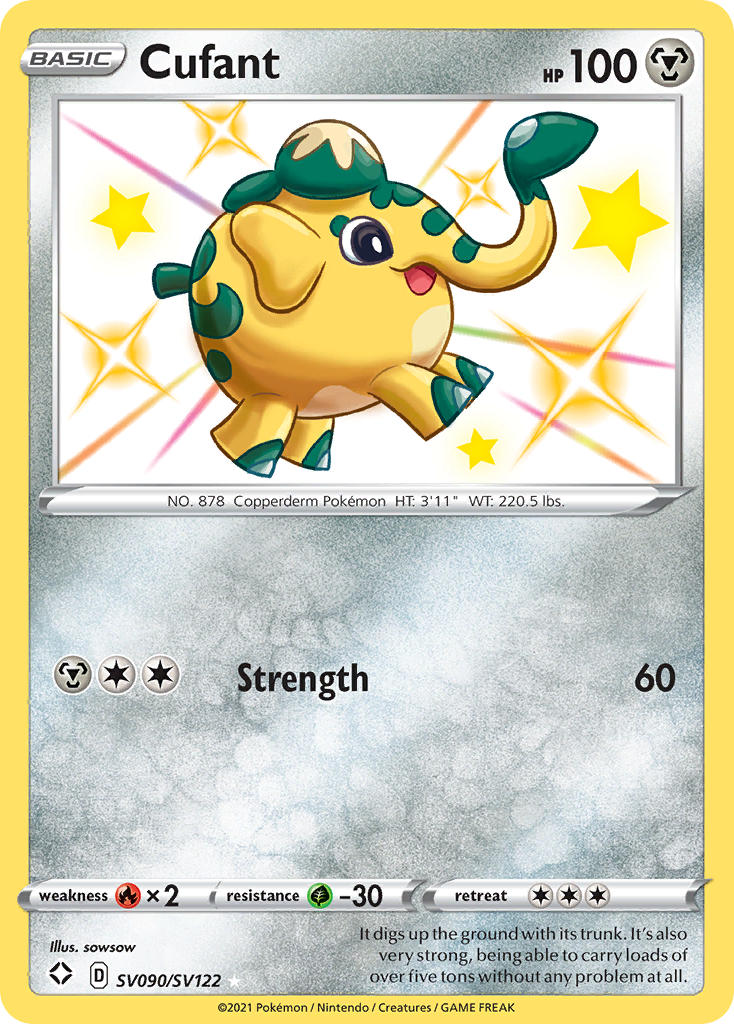 Cufant (SV090/SV122) [Sword & Shield: Shining Fates] | Gamers Paradise