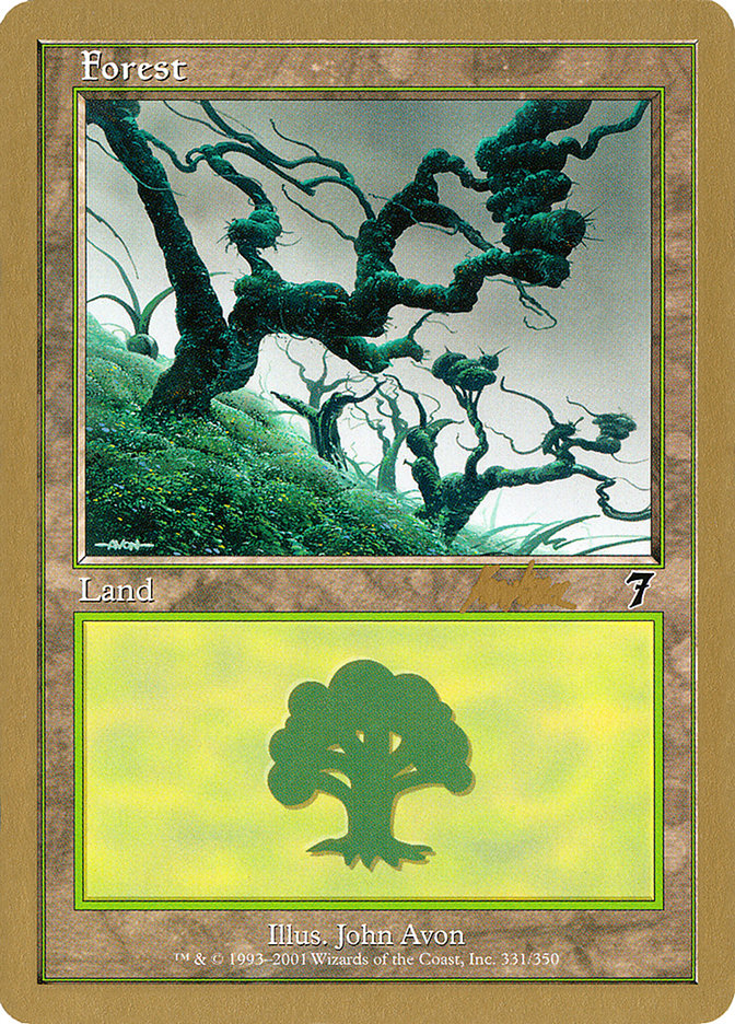 Forest (bk331) (Brian Kibler) [World Championship Decks 2002] | Gamers Paradise