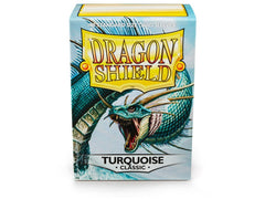 Dragon Shield: Standard 100ct Sleeves - Turquoise (Classic) | Gamers Paradise