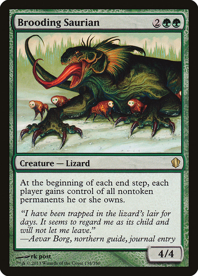 Brooding Saurian [Commander 2013] | Gamers Paradise