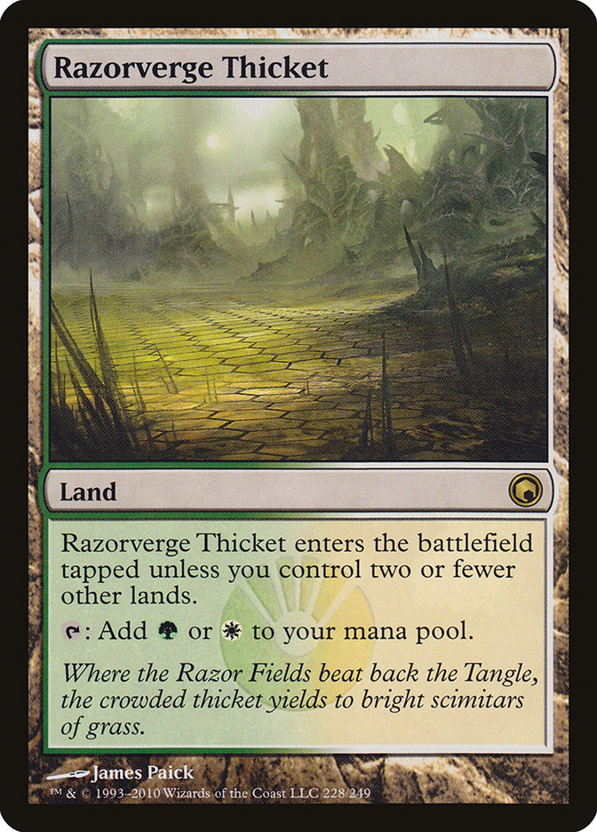 Razorverge Thicket [Scars of Mirrodin] | Gamers Paradise