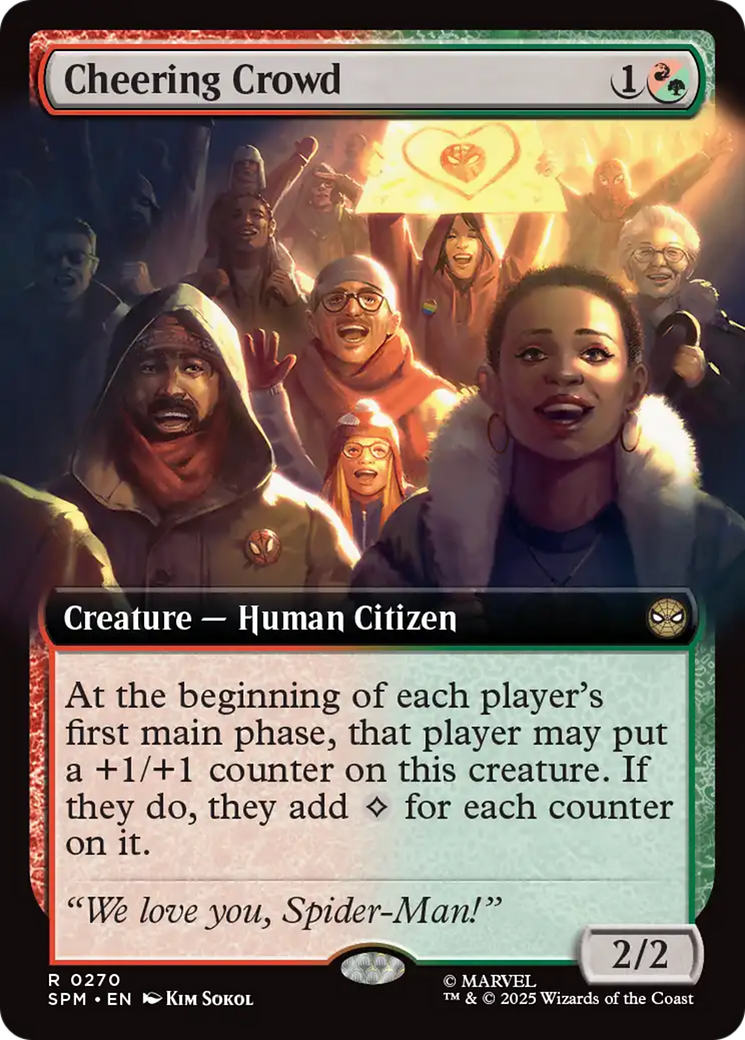 Cheering Crowd (Extended Art) [Marvel's Spider-Man] | Gamers Paradise