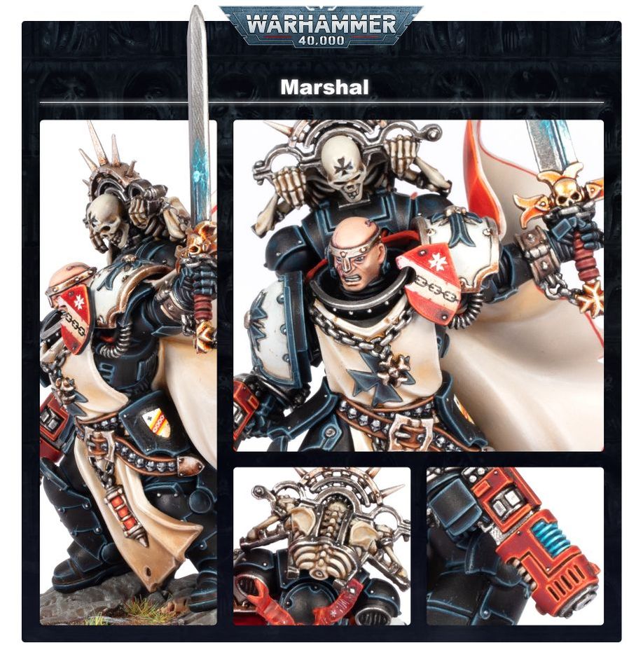 Warhammer 40k - Black Templars - Marshal | Gamers Paradise