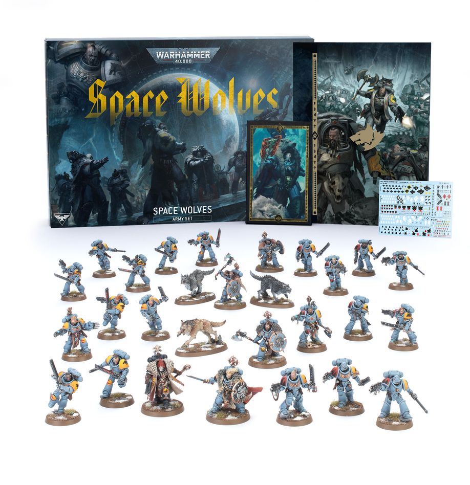 Warhammer 40k - SPACE WOLVES ARMY SET (Preorder) | Gamers Paradise