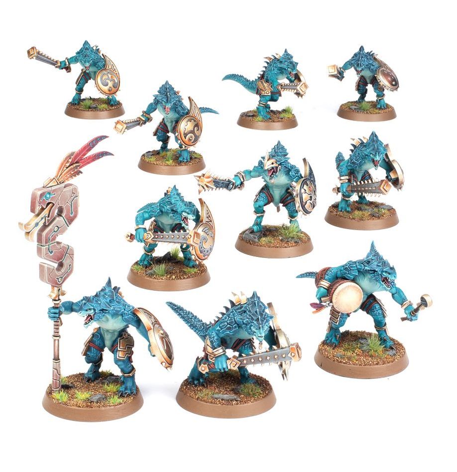 Warhammer: Age of Sigmar - Seraphon - Saurus Warriors | Gamers Paradise