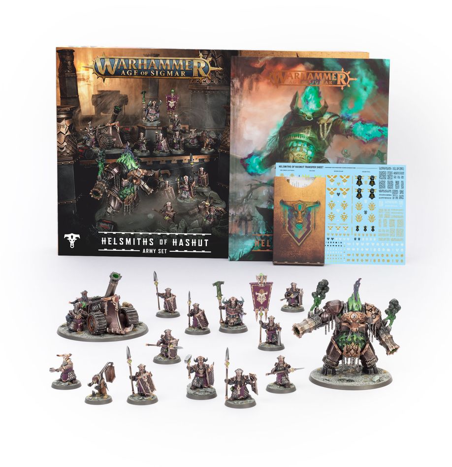 Warhammer: Age of Sigmar - Helsmiths of Hashut - Helsmiths of Hashut Army Set (PREORDER) (FOR RELEASE 9/27/25) | Gamers Paradise