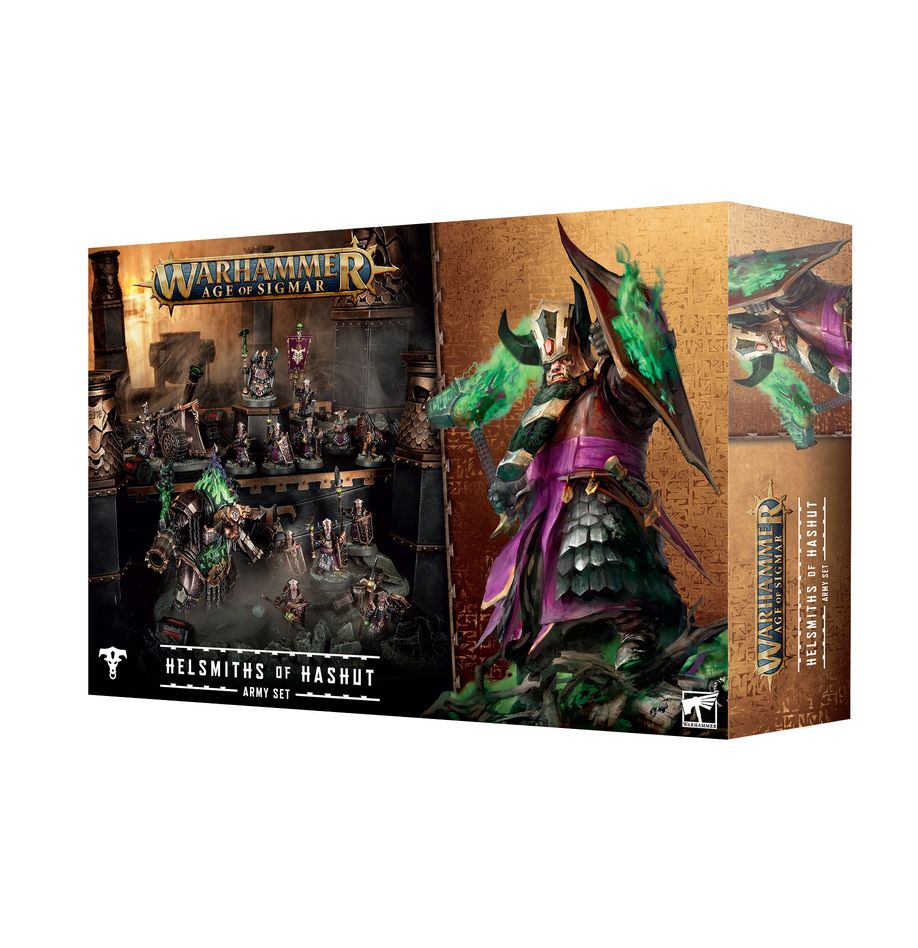 Warhammer: Age of Sigmar - Helsmiths of Hashut - Helsmiths of Hashut Army Set (PREORDER) (FOR RELEASE 9/27/25) | Gamers Paradise