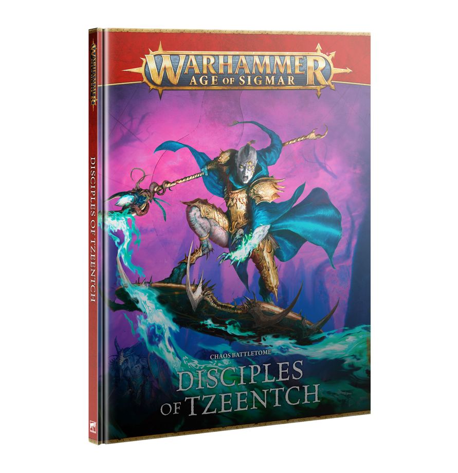 Warhammer Age of Sigmar -Chaos Battletome: Disciples of Tzeentch (PREORDER) | Gamers Paradise