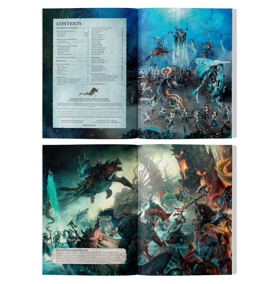 Warhammer: Age of Sigmar - Order Battletome: Idoneth Deepkin | Gamers Paradise