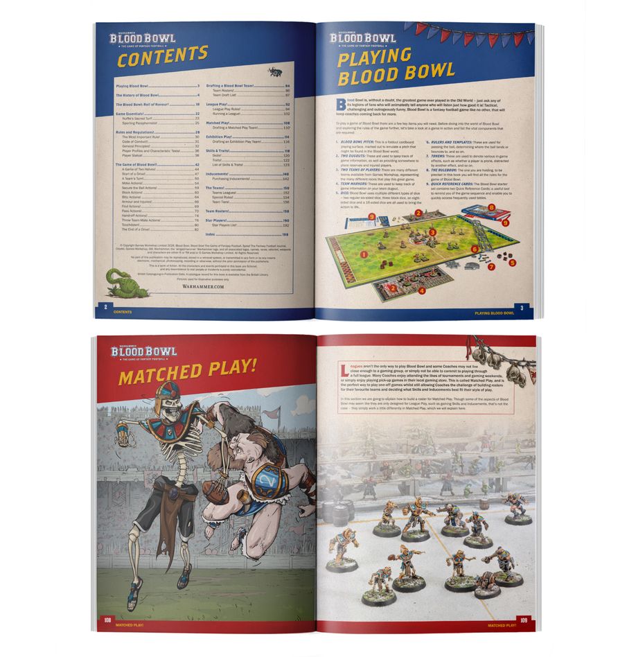 BLOOD BOWL:The Official Rulebook – Third Season Edition! | Gamers Paradise