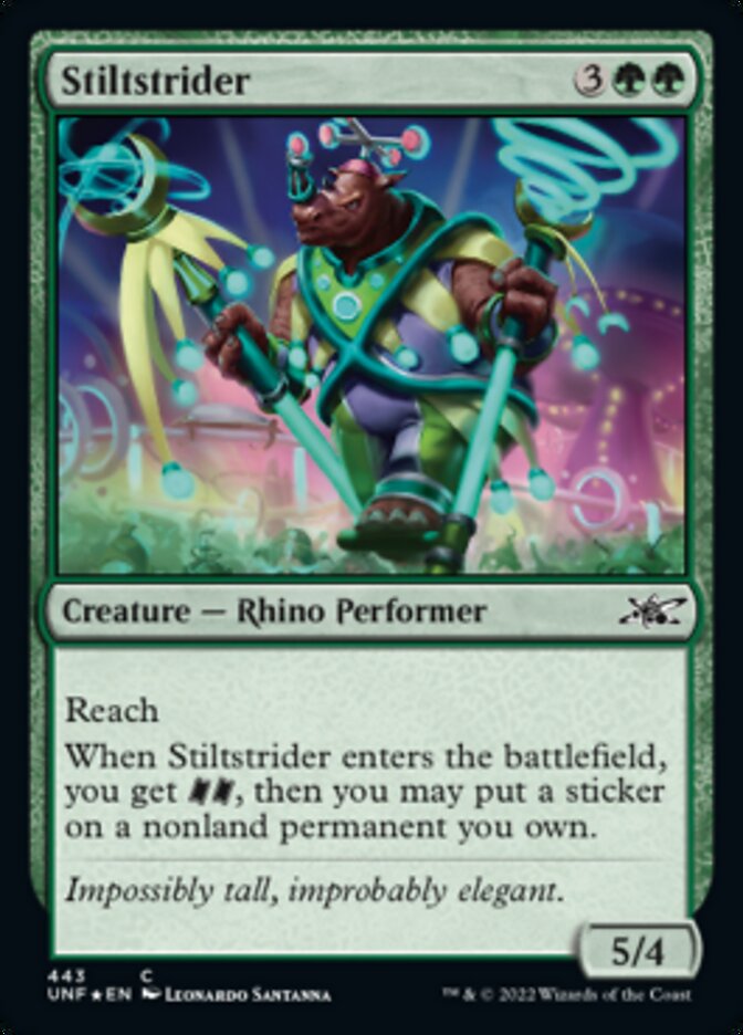 Stiltstrider (Galaxy Foil) [Unfinity] | Gamers Paradise