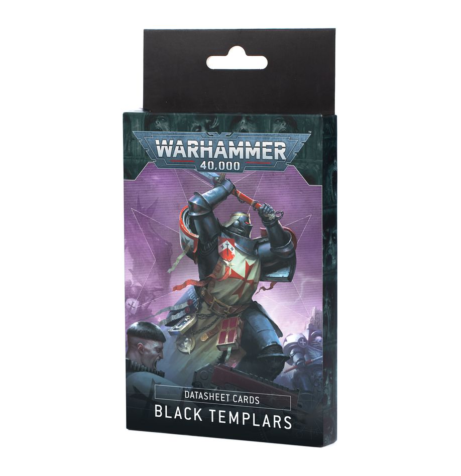 Warhammer 40k - Black Templarsr - Datasheet Cards (PREORDER) | Gamers Paradise