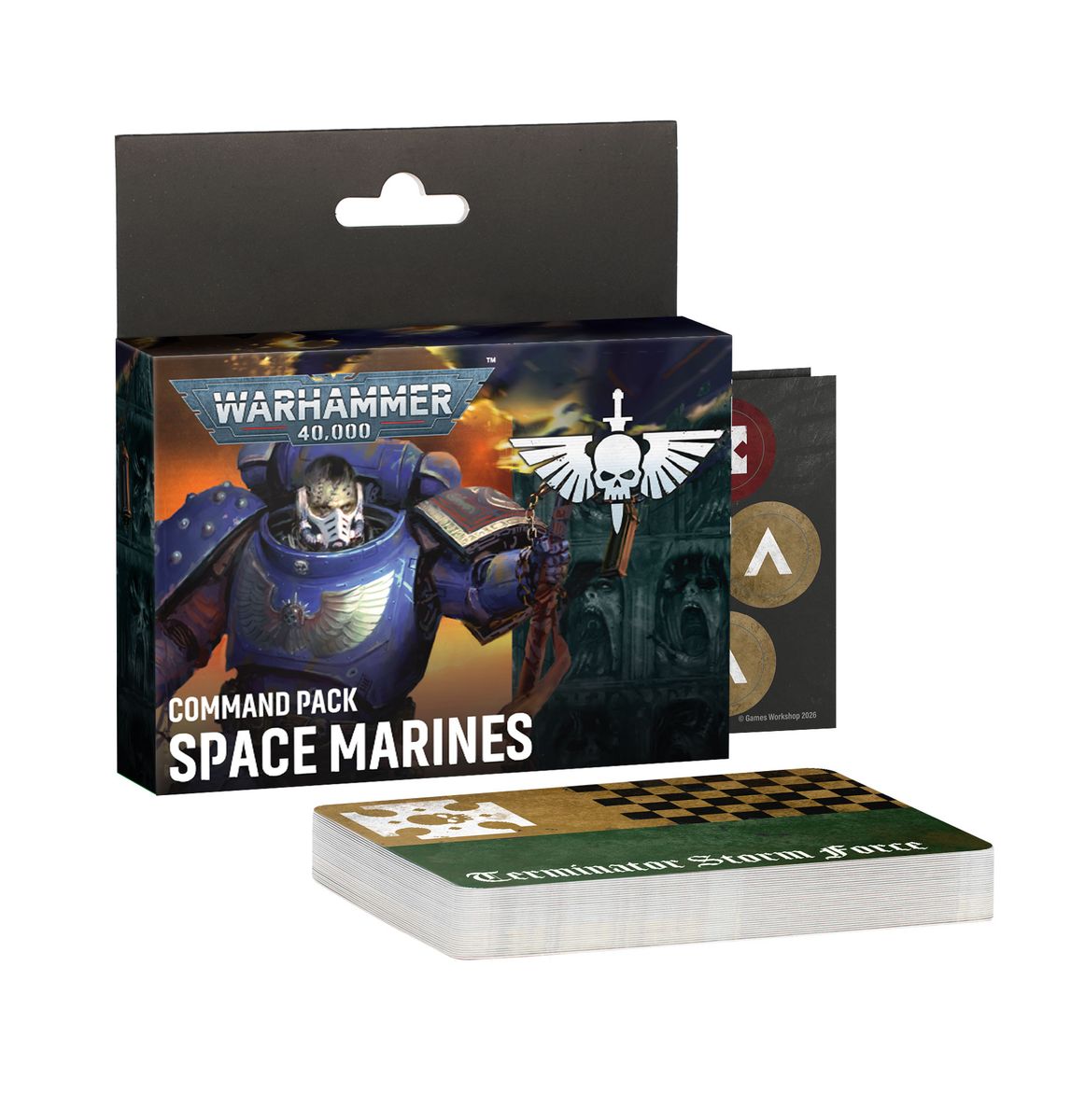 Command Pack Space Marines | Warhammer 40,000 Cards & Tokens | Gamers Paradise