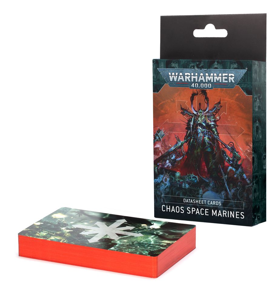 Warhammer 40k - Chaos Space Marines - Datasheet Cards | Gamers Paradise