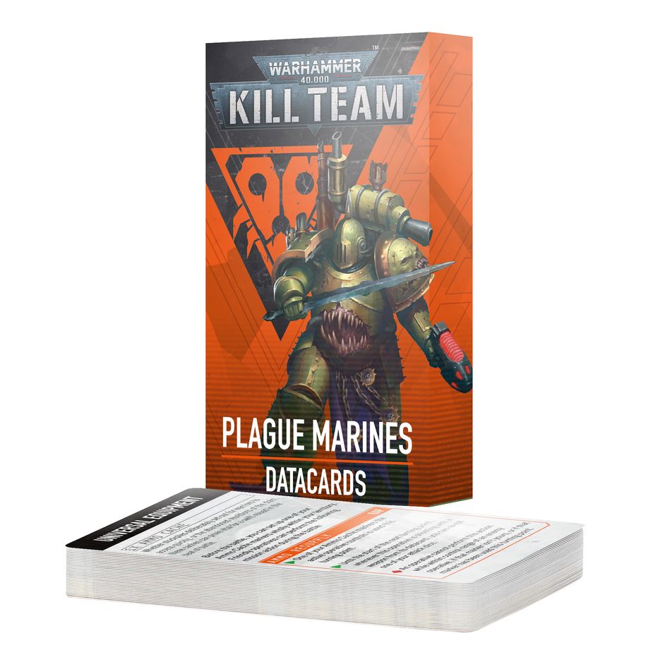 Warhammer 40k - Kill Team: Plague Marines – Datacards | Gamers Paradise