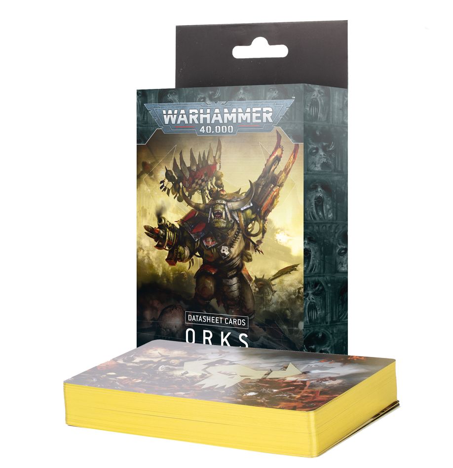Warhammer: 40k - Orks - Datasheet Cards | Gamers Paradise