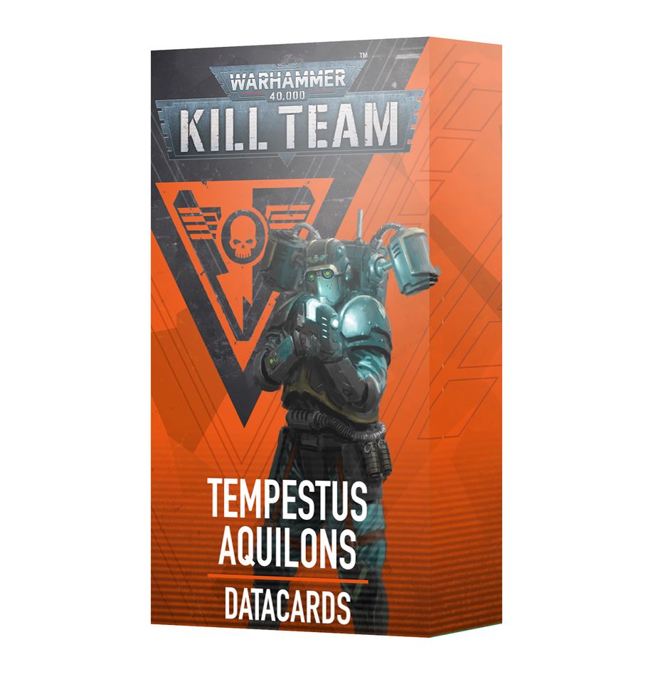 Warhammer 40k - Kill Team: Tempestus Aquilons – Datacards | Gamers Paradise