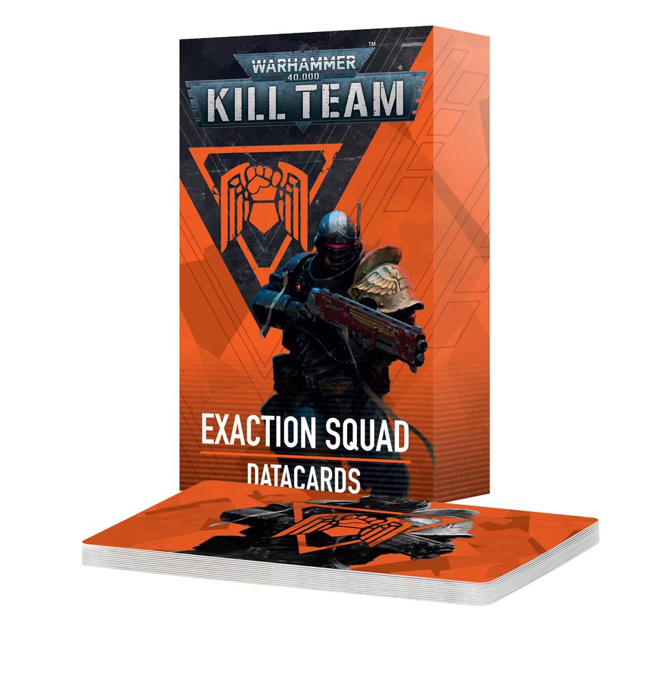 Warhammer 40k - Kill Team: Exaction Squad – Datacards | Gamers Paradise