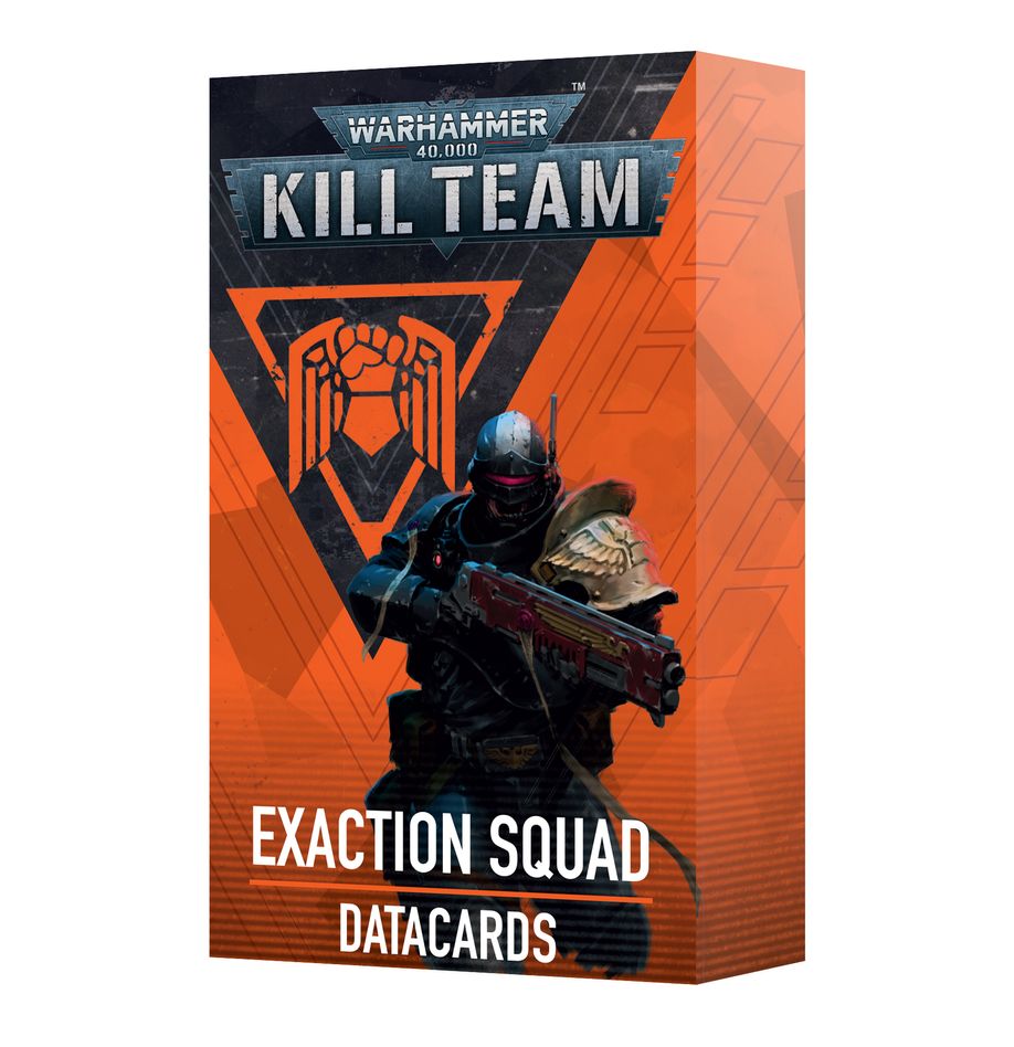 Warhammer 40k - Kill Team: Exaction Squad – Datacards | Gamers Paradise