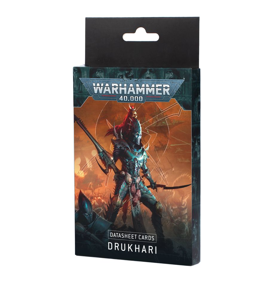 Warhammer 40k - Drukhari Battleforce Datasheet Cards | Gamers Paradise