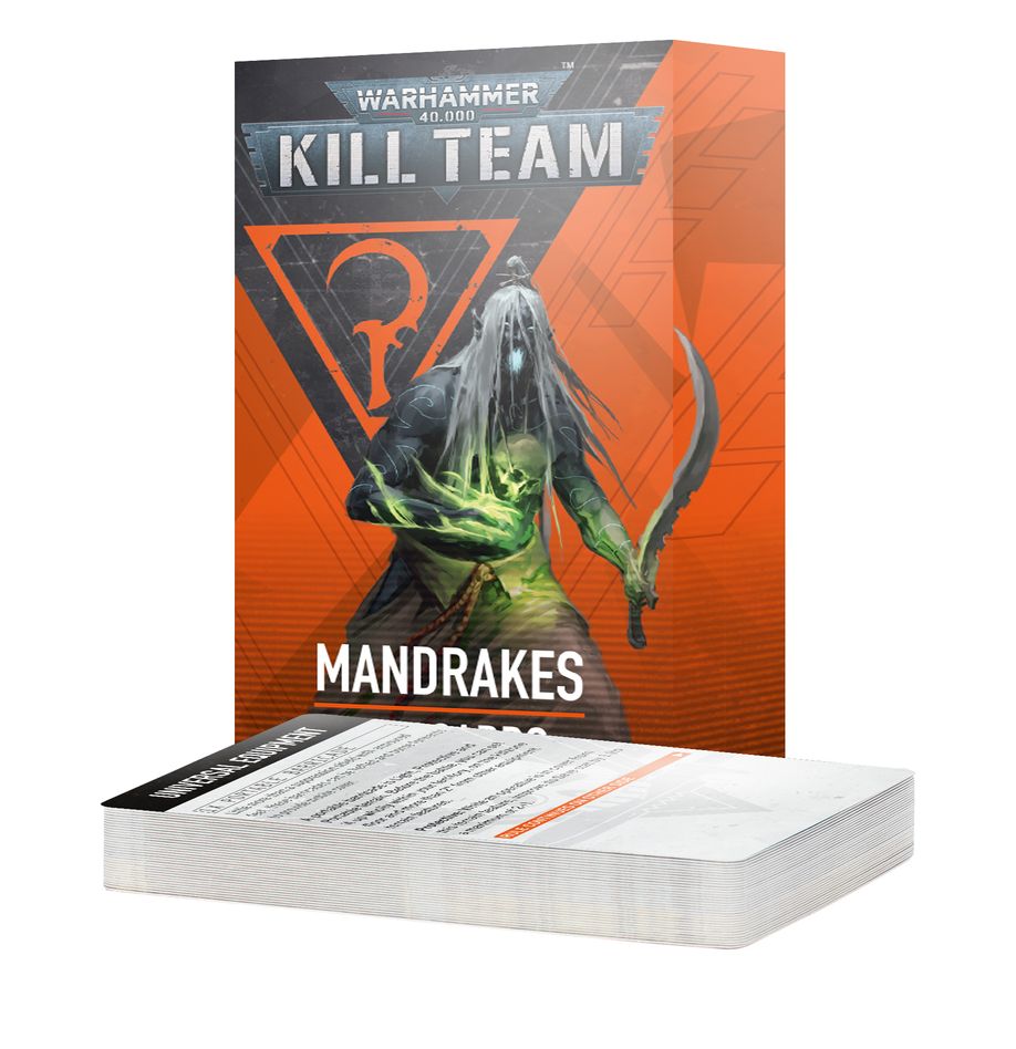 Warhammer 40k - Kill Team: Mandrakes – Datacards | Gamers Paradise