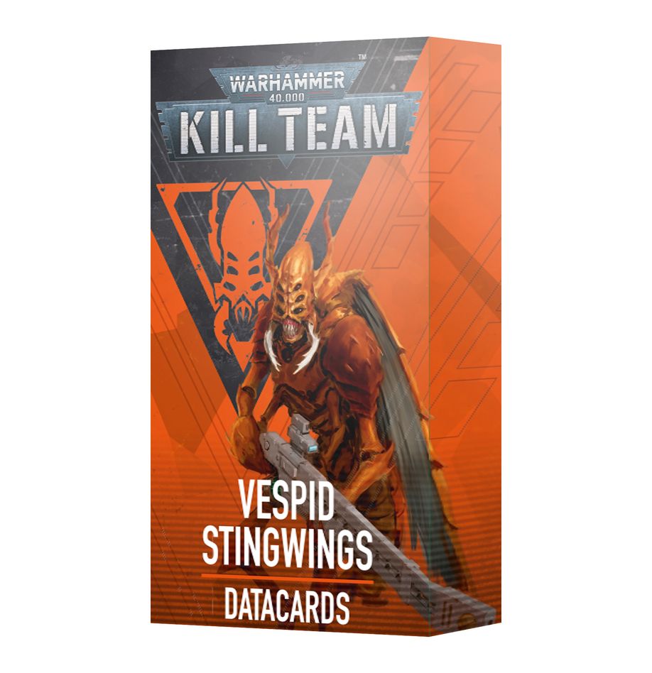 Warhammer 40k - Kill Team: Vespid Stingwings – Datacards | Gamers Paradise