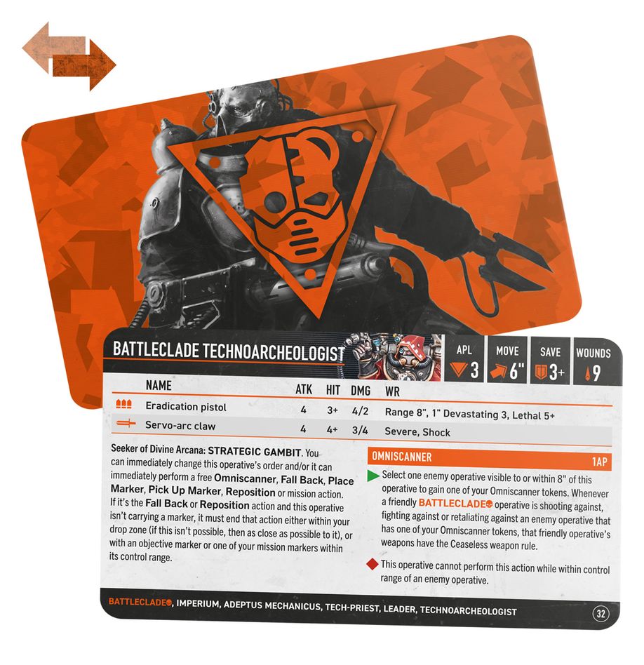 Warhammer 40k - Kill Team: Battleclade – Datacards (PREORDER) | Gamers Paradise
