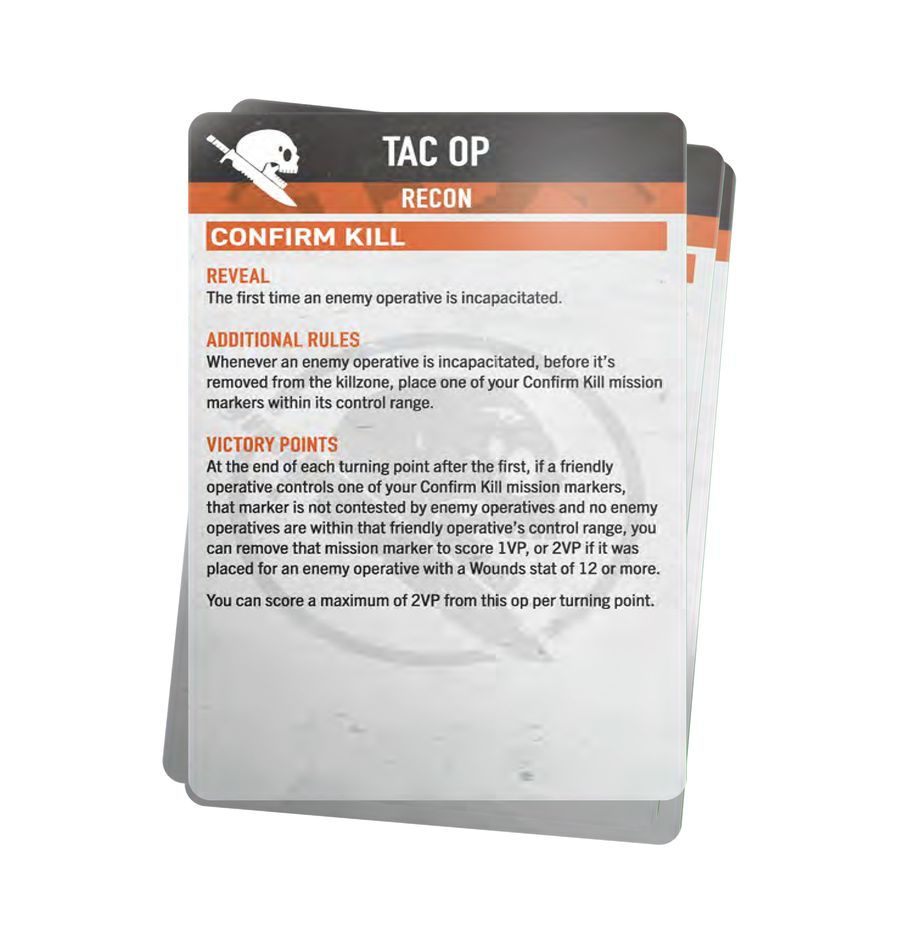 Kill Team: Approved Operations Card Pack 2024 | Gamers Paradise