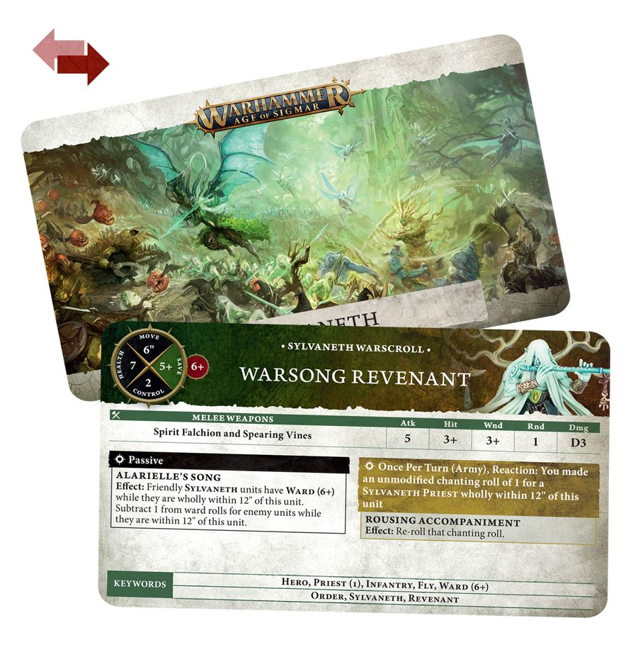 Warscroll Cards: Sylvaneth (PREORDER) | Gamers Paradise