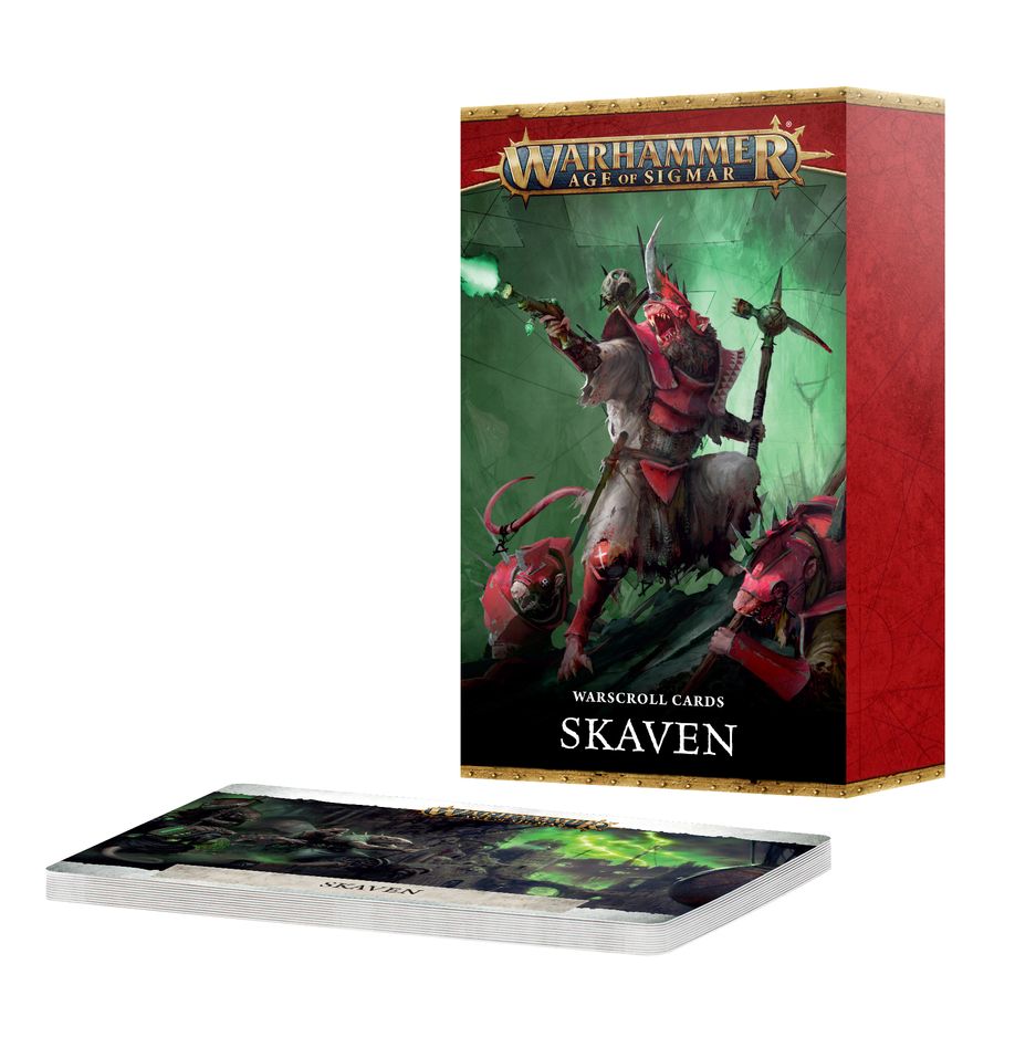 Warhammer Age of Sigmar - Skaven Warscroll Cards | Gamers Paradise