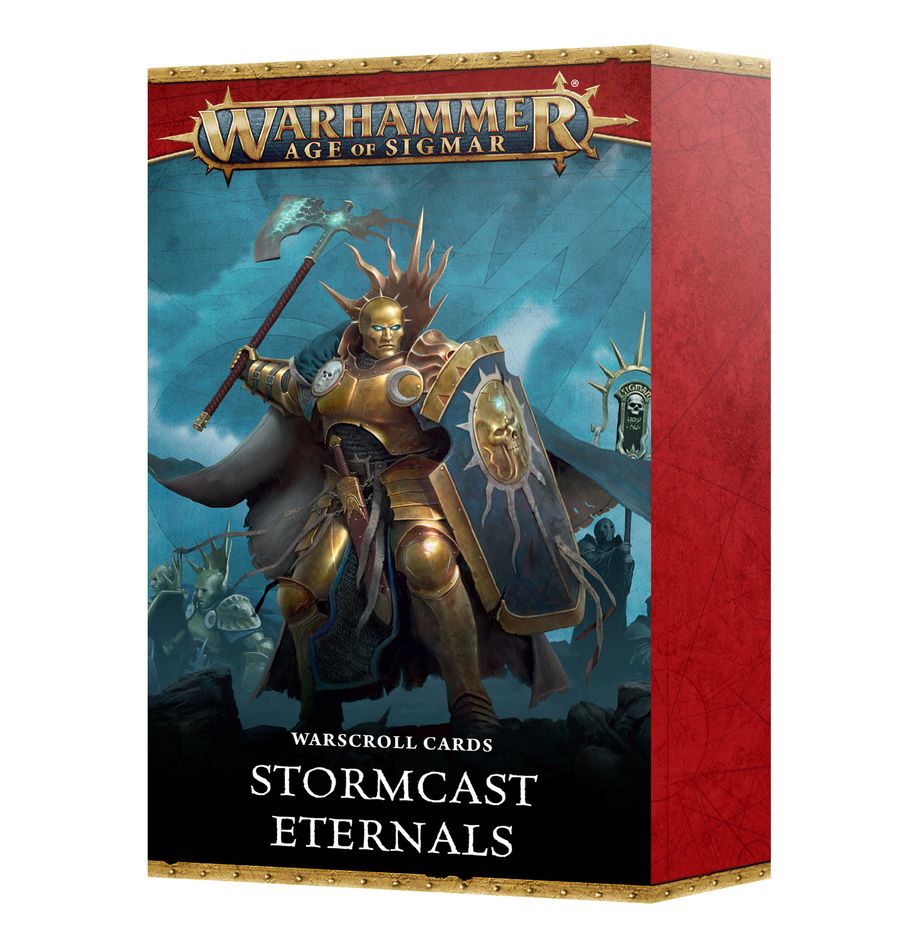 Warhammer Age of Sigmar - Stormcast Eternals - Warscroll Cards | Gamers Paradise