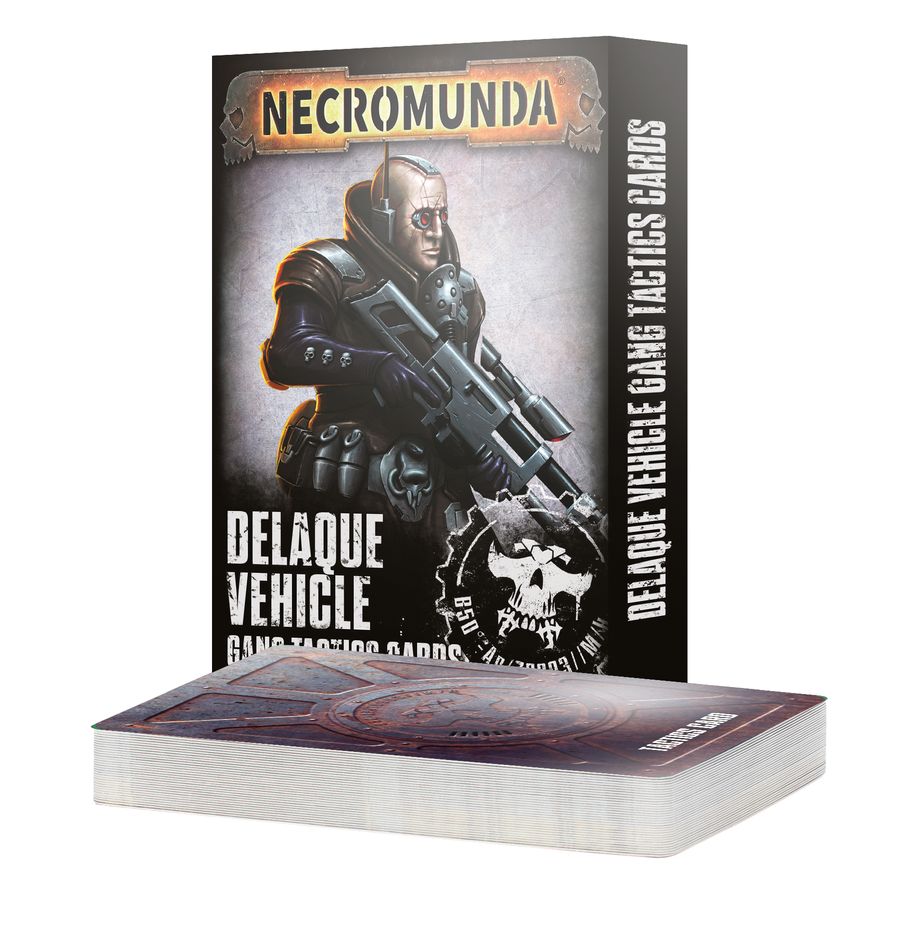 Necromunda: DELAQUE VEHICLE GANG TACTICS CARDS | Gamers Paradise